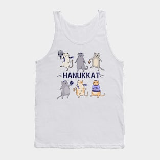 Hanukkat Hanukkah Meowzel Tov Tank Top